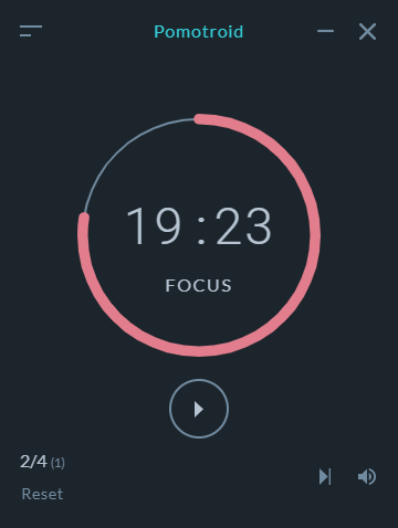 Pomotroid City Lights Theme Preview