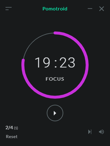 Pomotroid Spandex Theme Preview